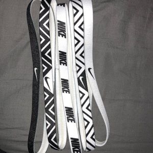 5 Nike headbands NWOT